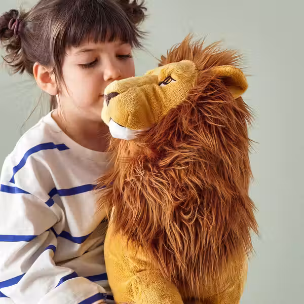 DJUNGELSKOG Мягкая игрушка - лев - фото 3