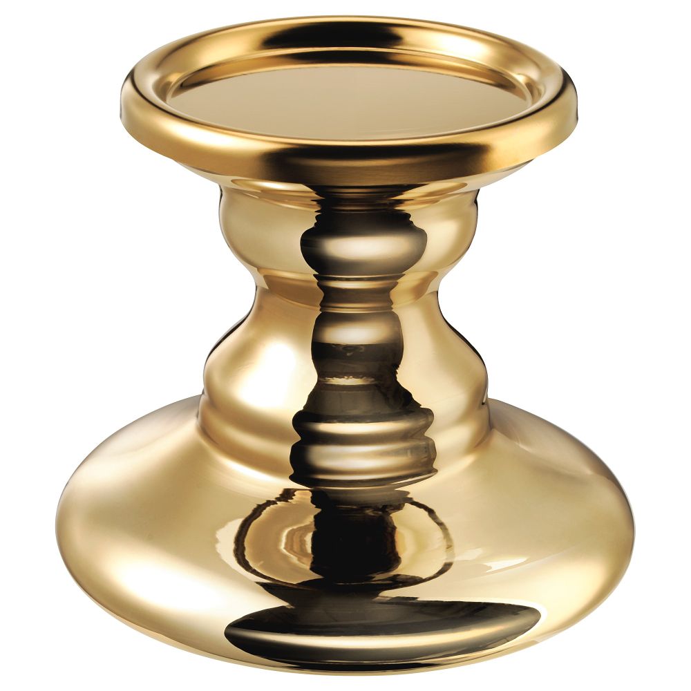 Подсвечник для формовой свечи ВИНТЕР 2018, золотой (10 см) - фото 1