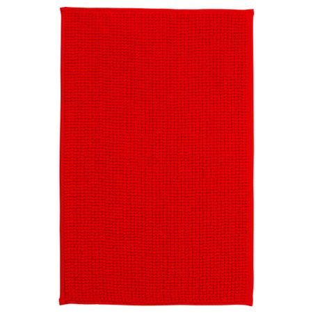 Коврик для ванной БАДАРЕН, ярко-красный (40x60 см)