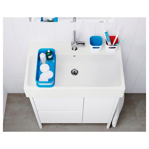 Контейнер, белый 10x10x10 см IKEA GESSAN ГЕССАН 103.695.68 - фото 3