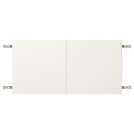 Пара дверец с петлями, белый 80x40 см IKEA VEDDINGE ВЕДДИНГЕ 392.850.83