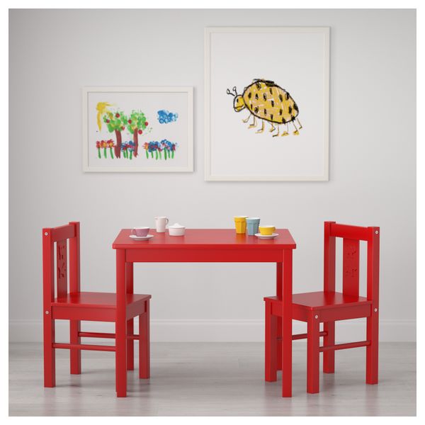 Детский стул КРИТТЕР, красный - фото 2