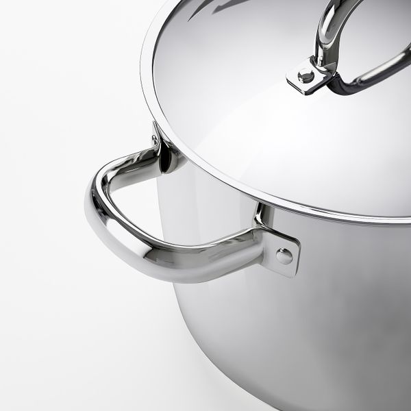 Кастрюля с крышкой 5 л IKEA OUMBÄRLIG ОУМБЕРЛИГ 003.731.46 - фото 4