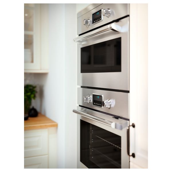 Конвекционная духовка с паром, IKEA 500 цвет нержавеющей стали IKEA FORNEBY 305.577.90 - фото 4