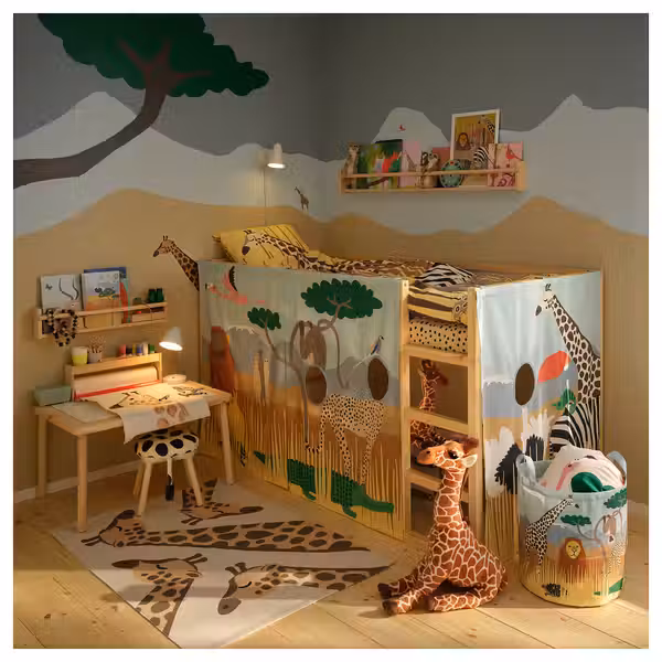 SANDLÖPARE Мягкая игрушка - жираф/коричневый 70 см - фото 6