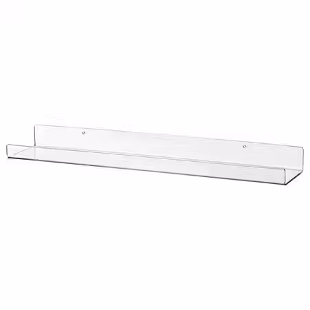 MELLÖSA Полка для картин - прозрачный 60 см