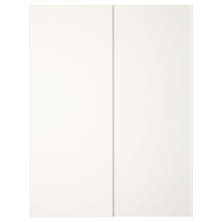 Пара раздвижных дверей ХАСВИК, белый