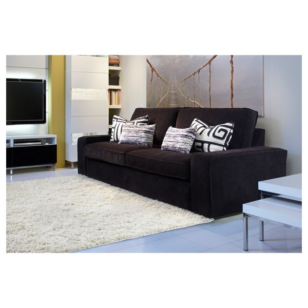 Ковер, длинный ворс ВИТТЕН, белый ручная работа белый (140x200 см) - фото 4