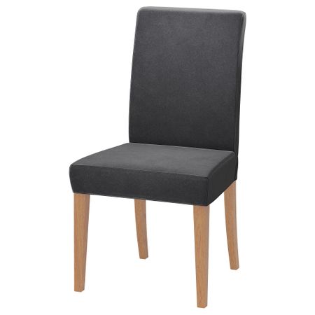 Стул ХЕНРИКСДАЛЬ, дуб, Дьюпарп темно-серый