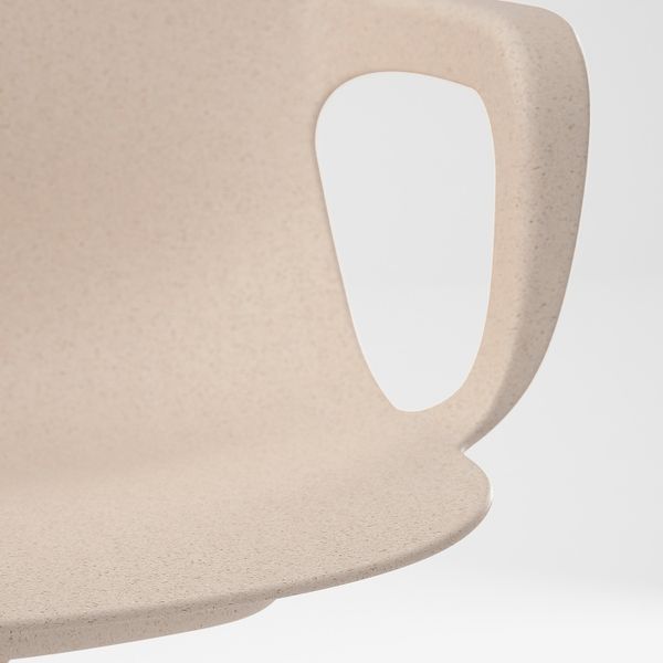 Рабочий стул, белый, бежевый IKEA ODGER ОДГЕР 503.952.64 - фото 10
