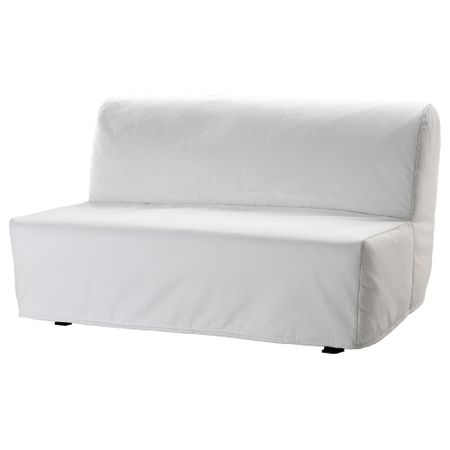 Диван-кровать 2-местная ЛИКСЕЛЕ МУРБО, Ранста белый