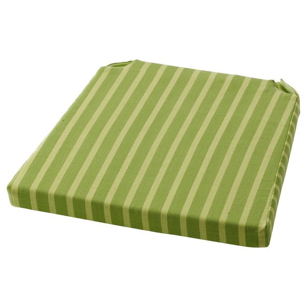 Подушка на стул МАЙВОР, зеленый (41.5/35x41x4 см) - фото 1