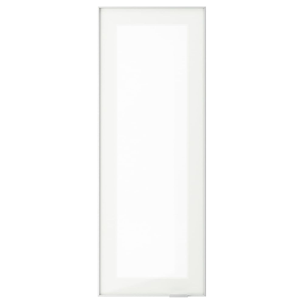 Стеклянная дверь, матовое стекло/алюминий 30x80 см IKEA JUTIS ЮТИС 003.873.46 - фото 1