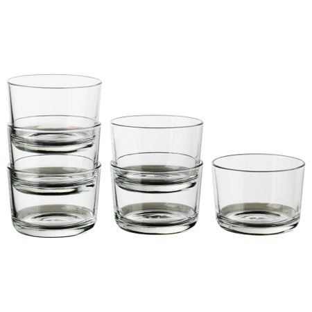 Стакан ИКЕА/365+, прозрачное стекло (18 сл)