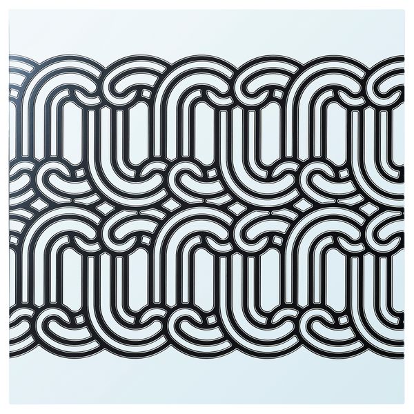 Декоративное зеркало, с рисунком, черный, 40x40 см IKEA SÖTRÖNN 505.604.71 - фото 2