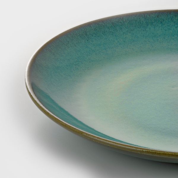 Тарелка десертная, полированный зеленый, 20 см IKEA FÄRGKLAR ФЭРГКЛАР 605.864.42 - фото 3