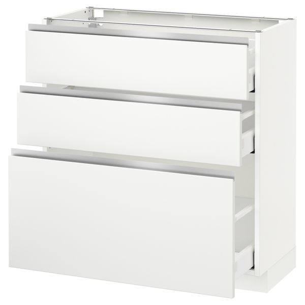 IKEA, вид спереди - схема-чертеж с размерами