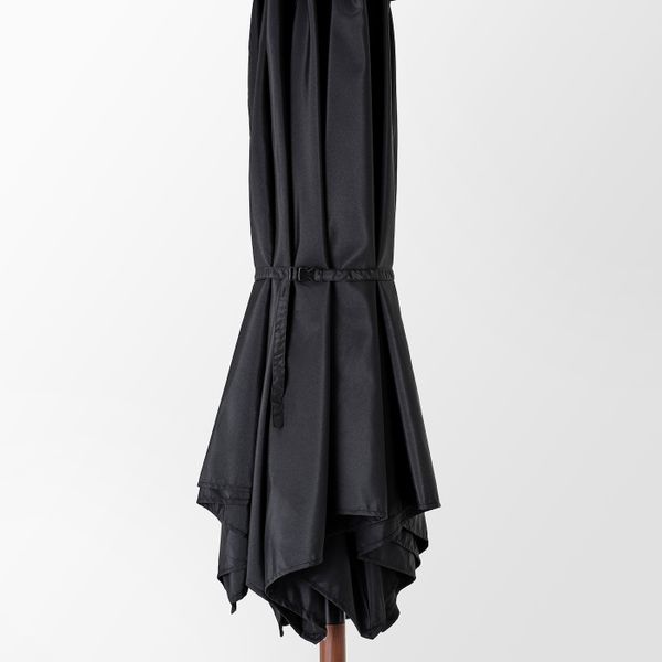 Зонт от солнца, коричневый под дерево/черный 300 см IKEA BETSÖ БЕТСО / LINDÖJA ЛИНДЭЙА 893.247.27 - схема-чертеж с размерами