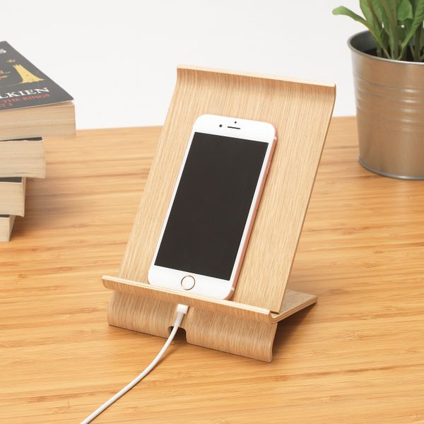 Подставка для мобильного телефона, бамбуковый шпон IKEA SIGFINN СИГФИН 004.298.36 - фото 3