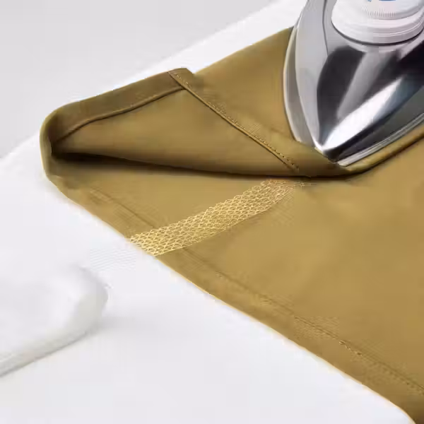 MAJGULL Затемняющие гардины, 2 шт. - бежево-желтый/с лентой 145x300 см - фото 7