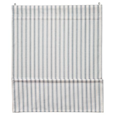 Римская штора, белый, синий 120x160 см IKEA RINGBLOMMA РИНГБЛУММА 304.326.20
