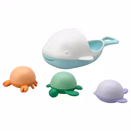 ÄNGSHUMLA Игрушки для ванны, 4 предм.