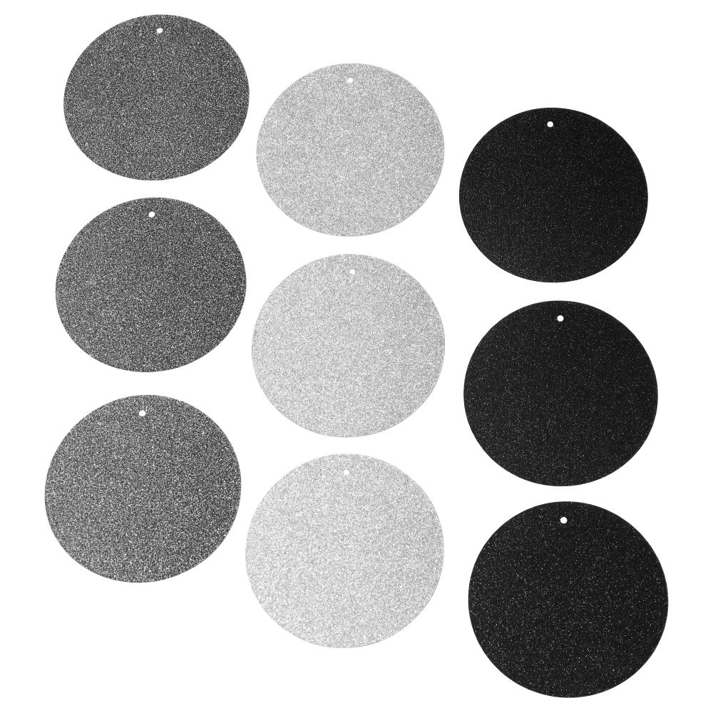 Ярлыки для подарков ВИНТЕР 2017, черный/серый, серебристый - фото 1