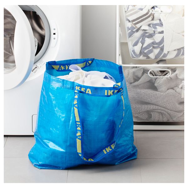 Сумка, средняя ФРАКТА, синий (36 л) - схема-чертеж с размерами