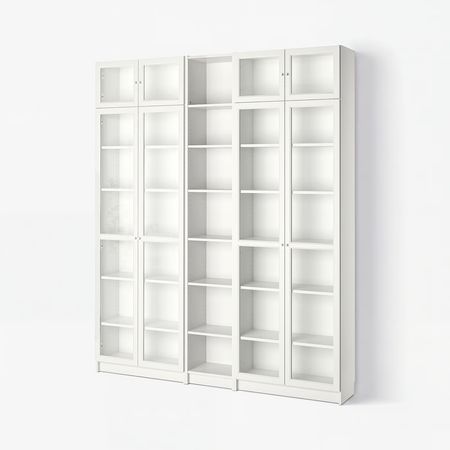 BILLY / OXBERG Стеллаж - белый 200x30x237 см