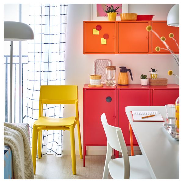 Стул, желтый IKEA JANINGE ЯН-ИНГЕ 803.609.08 - фото 2