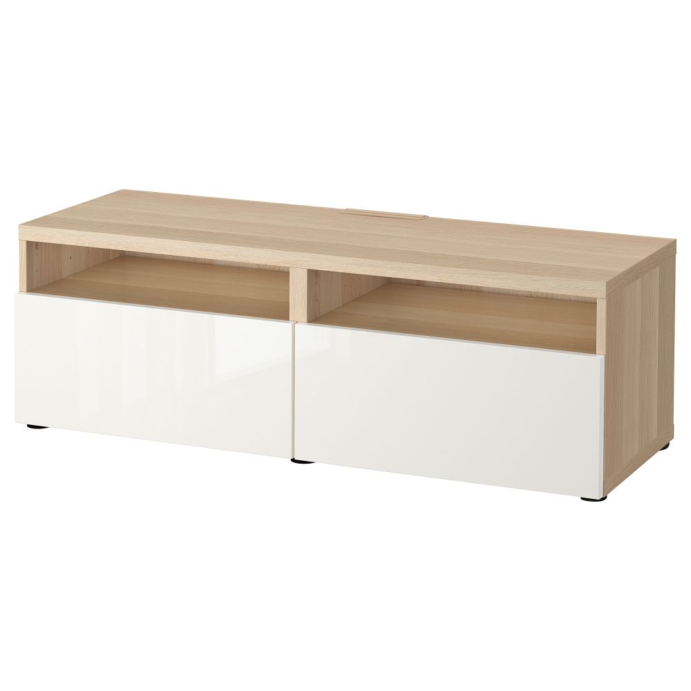 Тумба для ТВ с ящиками, 120x42x39 cm IKEA BESTÅ БЕСТО 093.243.83 - фото 1