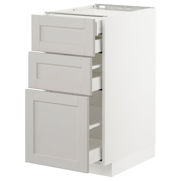IKEA, вид спереди - схема-чертеж с размерами