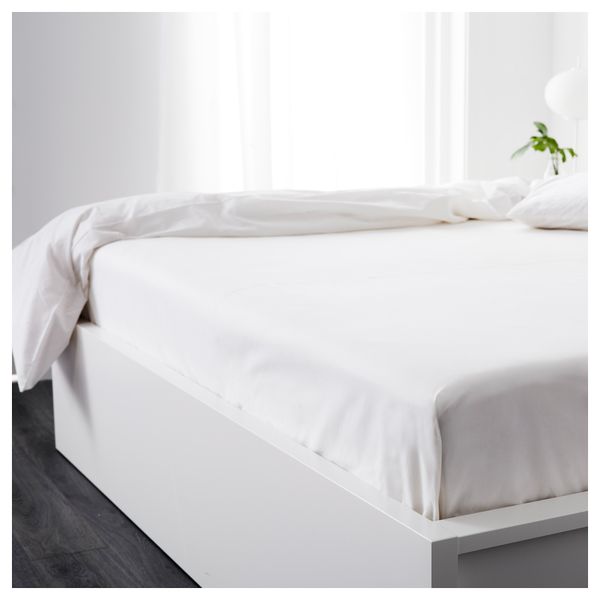 Простыня СЁМНИГ, белый (240x260 см) - фото 2