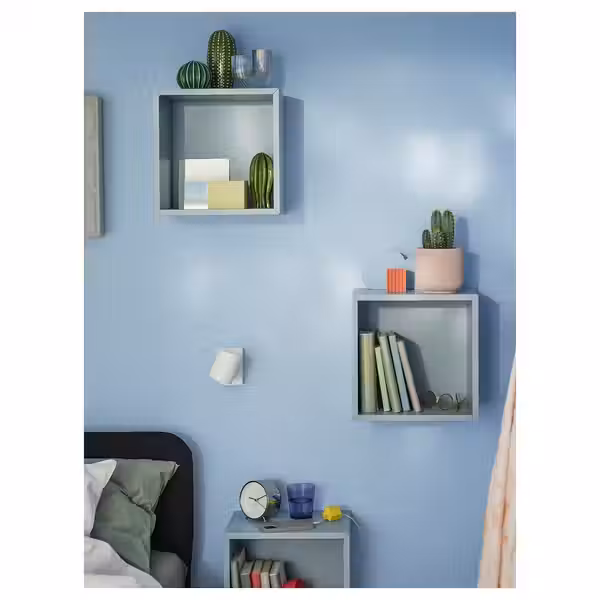 HAVSKÅL ХАВСКОЛ Держатель для USB-кабелей, 2 шт. - чёрный/желтый - схема-чертеж с размерами