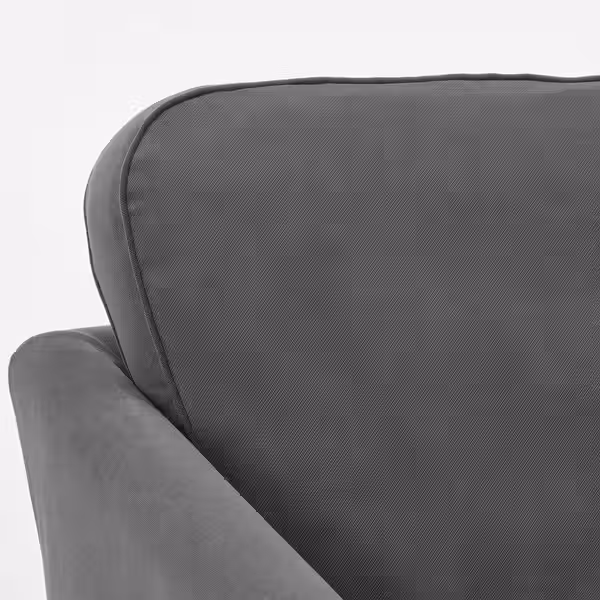 EKHOLMA 2-местный диван - Hakebo темно-серый - фото 4