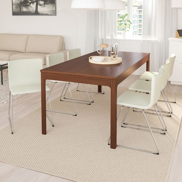 Стул, хромированный/Мьюк белый IKEA BERNHARD БЕРНГАРД 703.597.93 - фото 2