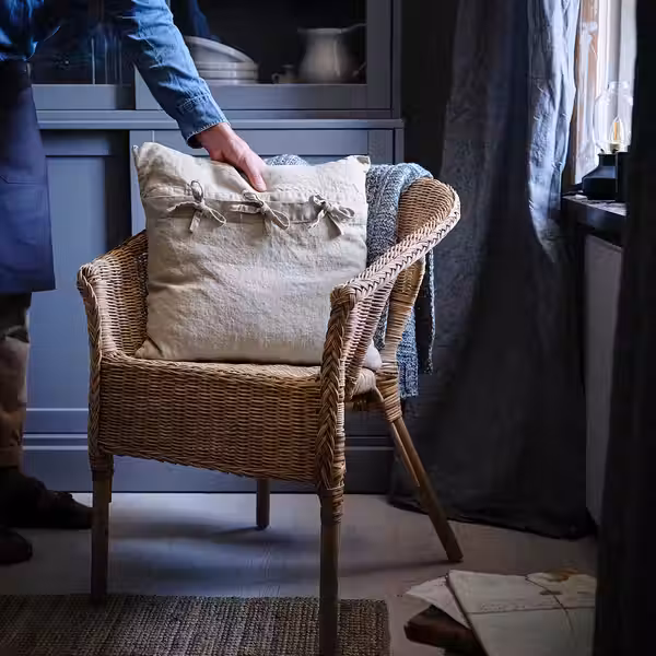 AGEN Кресло - ротанг/бамбук - фото 3