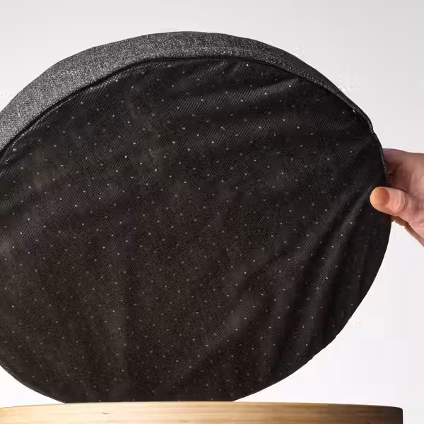 ÅKERVINDEFLY ОКЕРВИНДЕФЛЮ Подушка на стул - темно-серый 38 см - фото 8