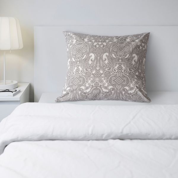 Наволочка, белый, серый 70x70 см IKEA JÄTTEVALLMO ЙЭТТЕВАЛЛМО 404.342.61 - схема-чертеж с размерами