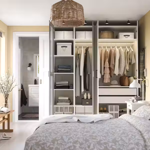 PAX / KAMMARTORP/GULLABERG КАММАРТОРП/ГУЛ Гардероб, комбинация - фото 2