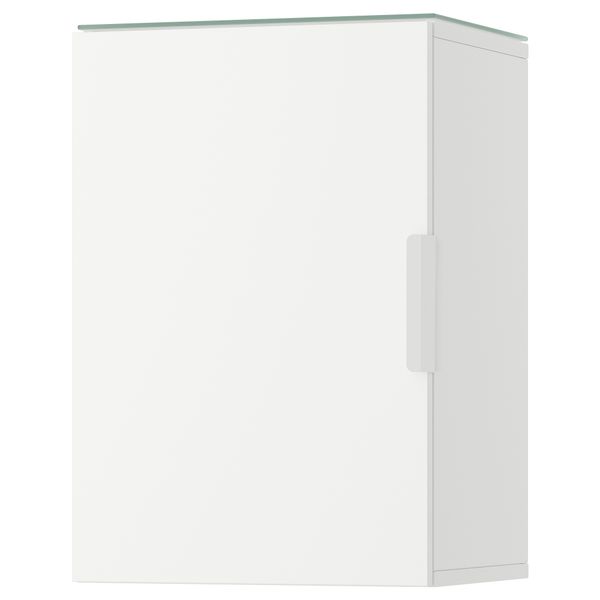 Навесной шкаф с 1 дверцей, 40x32x58 см, белый IKEA GODMORGON ГОДМОРГОН 003.304.30 - фото 1