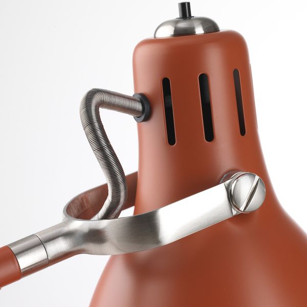 Лампа рабочая, красно-коричневый IKEA АРЁД 604.072.33 - схема-чертеж с размерами