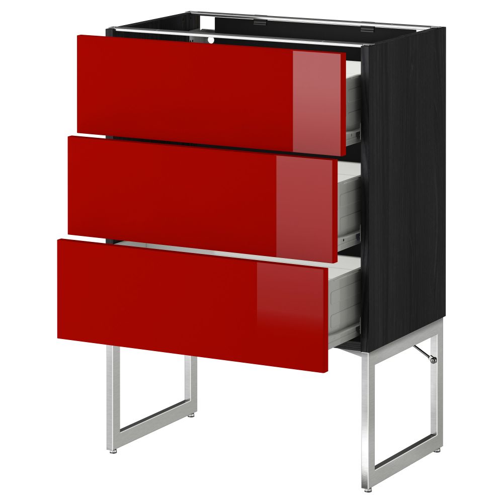 IKEA, вид спереди - схема-чертеж с размерами