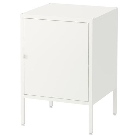 Комбинация для хранения с дверцами, белый 45x47x67 см IKEA HÄLLAN ХЭЛЛАН 492.913.14