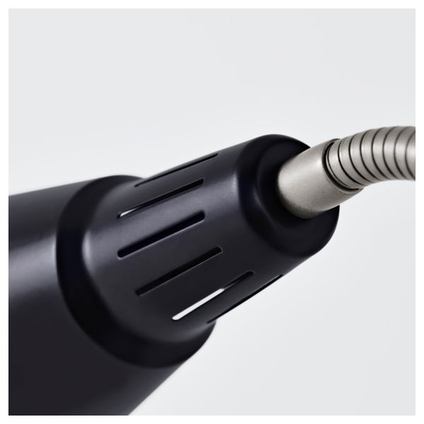 Лампа рабочая КВАРТ, черный - схема-чертеж с размерами