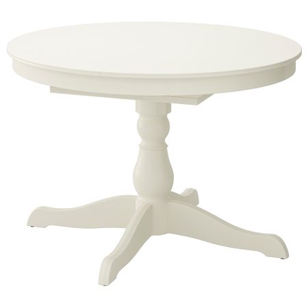 Раздвижной стол, белый, 110, 155 см IKEA INGATORP ИНГАТОРП 402.170.69
