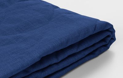 Чехол на 3-местный диван-кровать, Skiftebo синий IKEA NYHAMN 405.046.78