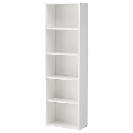 Стеллаж, белый, 50x160 см IKEA ВЕГБИ 402.978.67