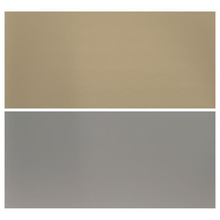 LYSEKIL Настенная панель - двусторонний нержавеющ сталь/латунь 119.6x55 см