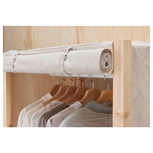 Чехол, бежевый 81x172 см IKEA IVAR ИВАР 904.223.31 - фото 3